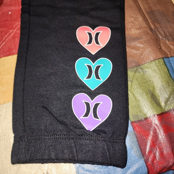 Hurley Girls' Fleece Crew and Jogger Set - Picture 13 of 13